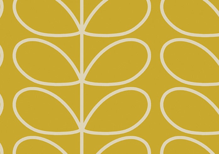Orla Kiely Jumbo Linear Stem, Sunflower - Twist&Fit Roller Blind - Image 6
